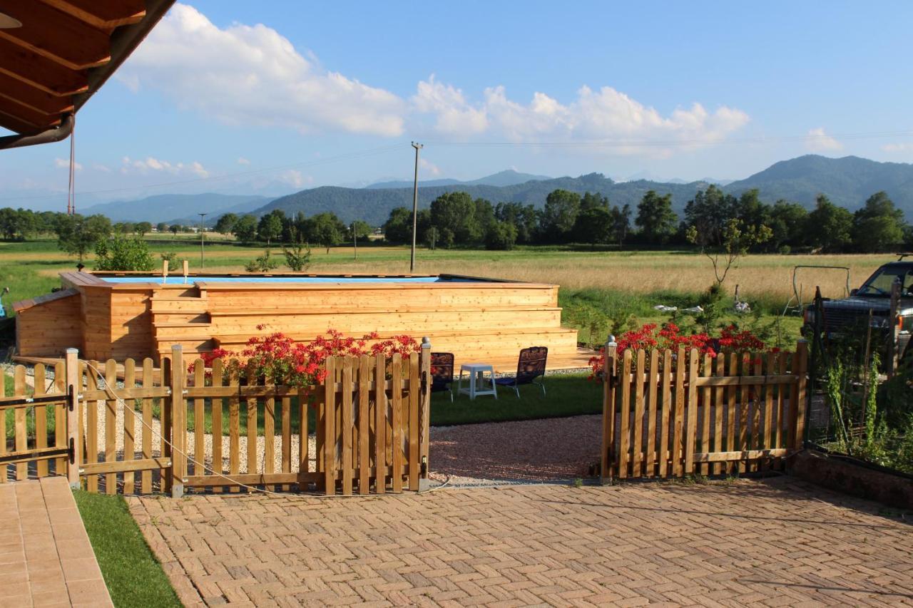 Locanda Dl'Angel Villar San Costanzo Kültér fotó