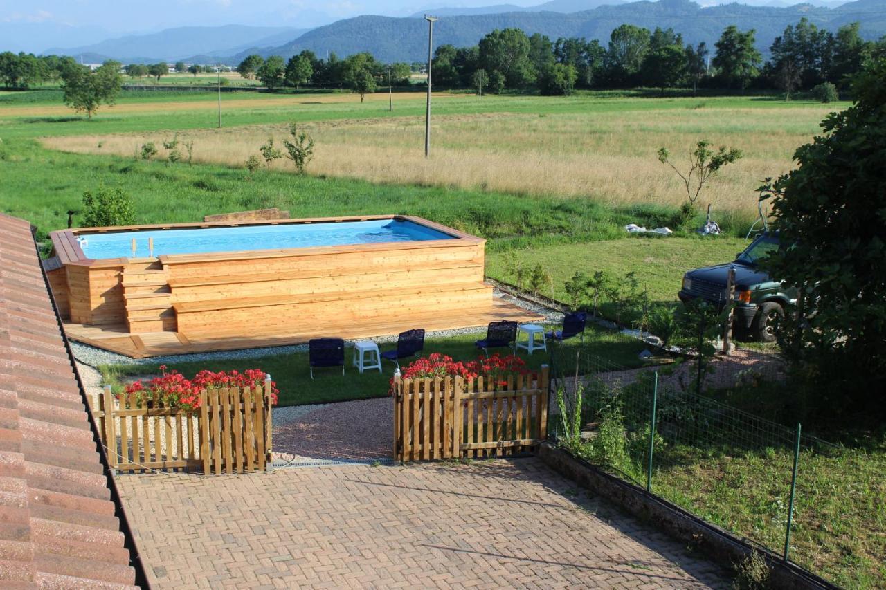 Locanda Dl'Angel Villar San Costanzo Kültér fotó