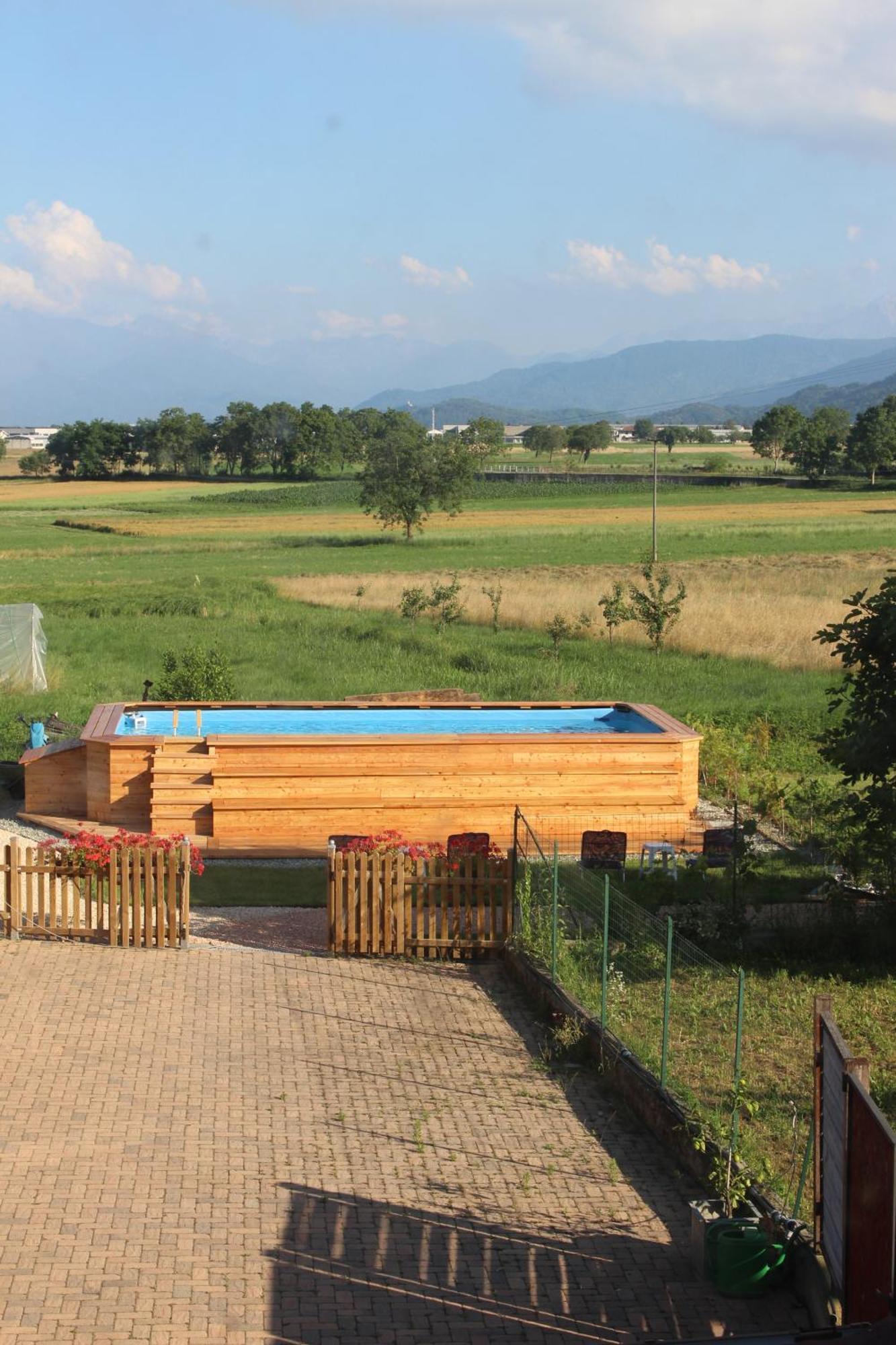 Locanda Dl'Angel Villar San Costanzo Kültér fotó