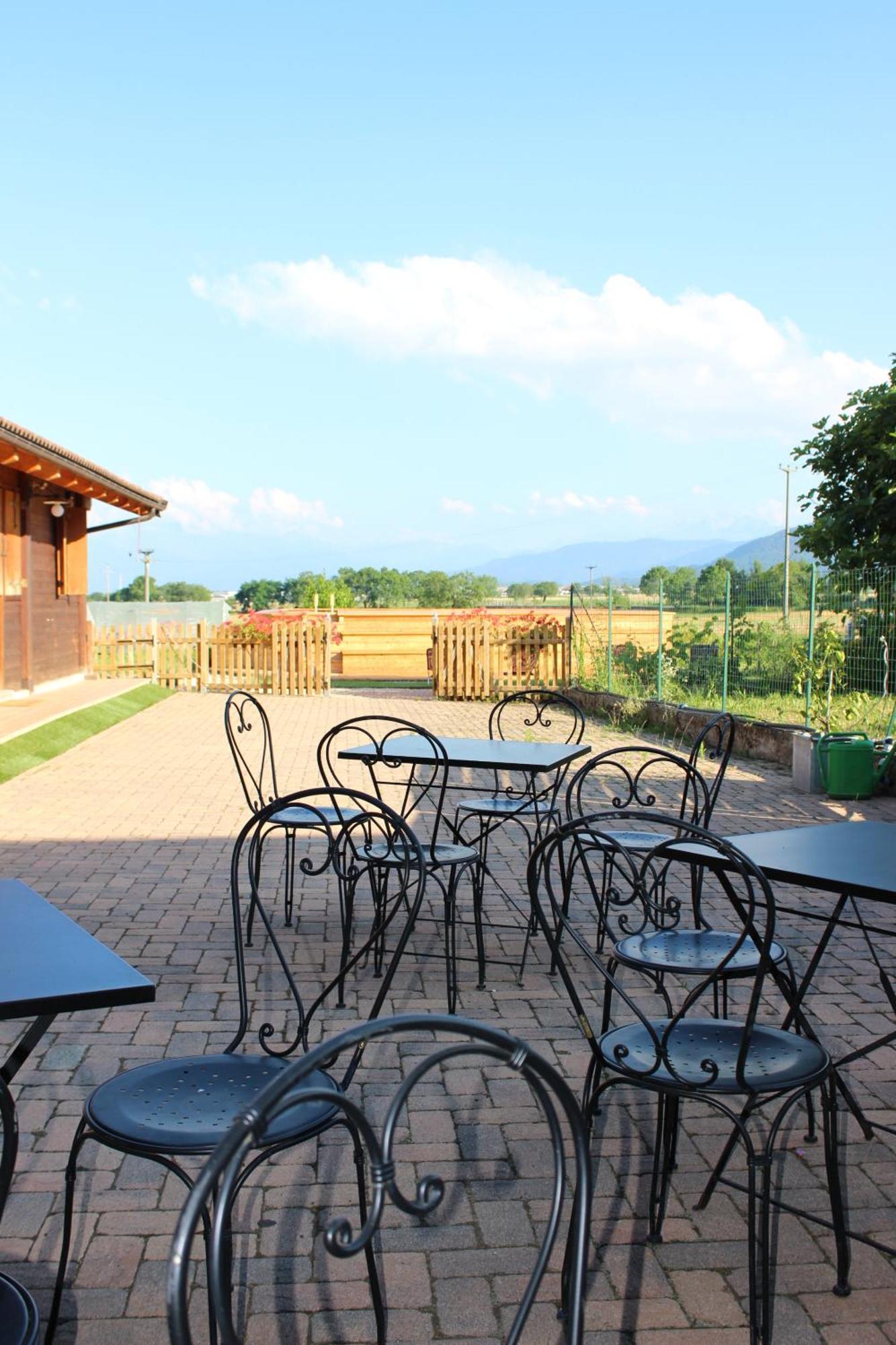 Locanda Dl'Angel Villar San Costanzo Kültér fotó